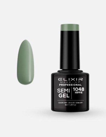 Elixir Semi Gel Ημιμόνιμο Βερνίκι 8ml – #1048 (HIPPIE)