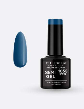 Elixir Semi Gel Ημιμόνιμο Βερνίκι 8ml – #1055 (SPACE)