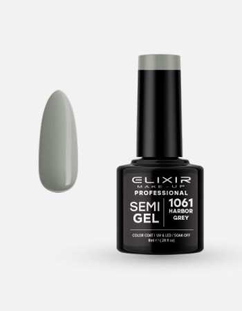 Elixir Semi Gel Ημιμόνιμο Βερνίκι 8ml – #1061 (HARBOR GREY)