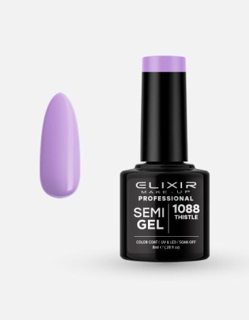 Elixir Semi Gel Ημιμόνιμο Βερνίκι 8ml – #1088 (THISTLE)