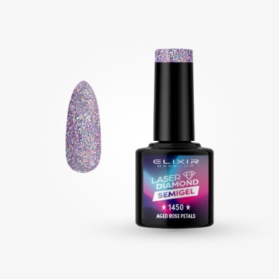 Elixir Semi Gel Ημιμόνιμο Βερνίκι 8ml – #1450 AGED ROSE PETALS