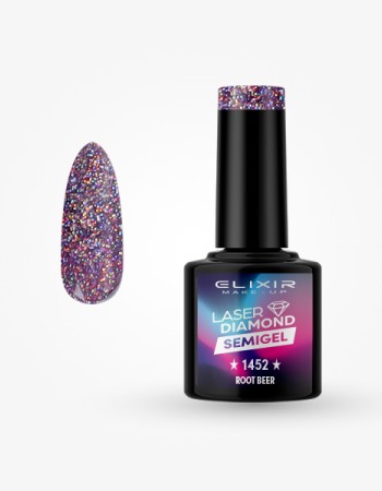 Elixir Semi Gel Ημιμόνιμο Βερνίκι 8ml – #1452 ROOT BEER