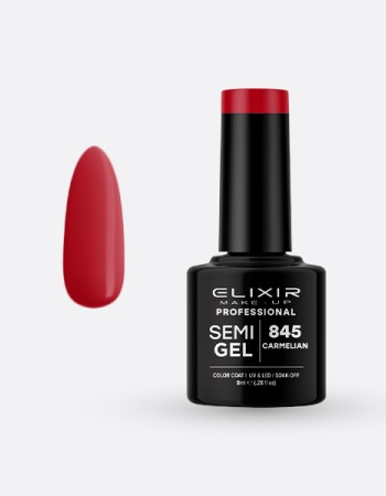 Elixir Semi Gel Ημιμόνιμο Βερνίκι 8ml – #845 (CARMELIAN)