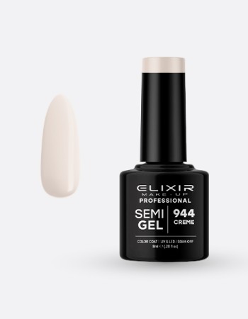 Elixir Semi Gel Ημιμόνιμο Βερνίκι 8ml – #944 (CREME)