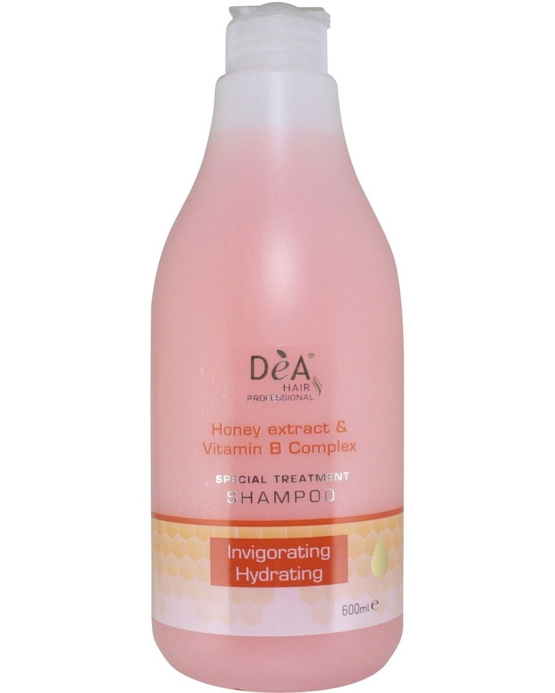 DEA Honey Extract Vitamin B Complex & Kaolin Shampoo 600ml
