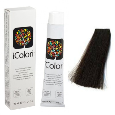 Kepro iColori Naturali Βαφή Μαλλιών 100ml (ΚΑΣΤΑΝΟ ΠΟΛΥ ΣΚΟΥΡΟ) - No2