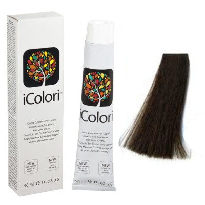 Kepro iColori Naturali Βαφή Μαλλιών 100ml (ΚΑΣΤΑΝΟ ΣΚΟΥΡΟ) - No3