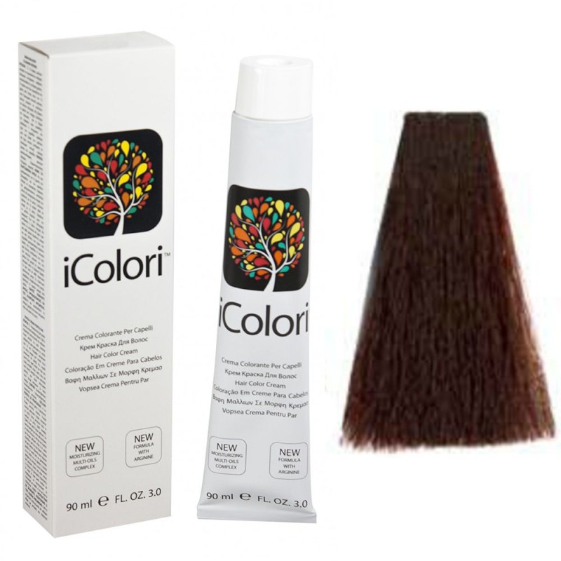 Kepro iColori Viola Βαφή Μαλλιών 90ml (ΚΑΣΤΑΝΟ ΙΡΙΖΕ) - No4.2