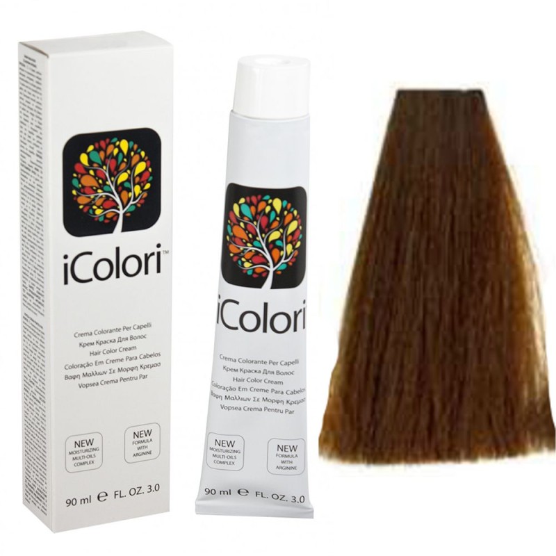 Kepro iColori Marroni Βαφή Μαλλιών 90ml (ΞΑΝΘΟ ΣΚΟΥΡΟ TOBACCO) - No6.23