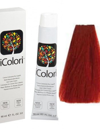 Kepro iColori Rossi Βαφή Μαλλιών 90ml (ΞΑΝΘΟ ΚΟΚΚΙΝΟ ΕΝΤΟΝΟ) - No7.66