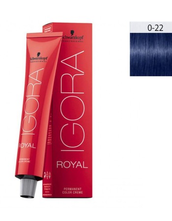 Schwarzkopf Igora Royal 60ml #0-22 Αντί- Πορτοκαλί Μίξτον
