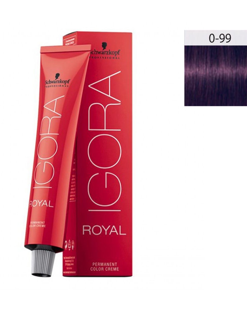 Schwarzkopf Igora Royal 60ml #0-99 Βιολέ Μίξτον
