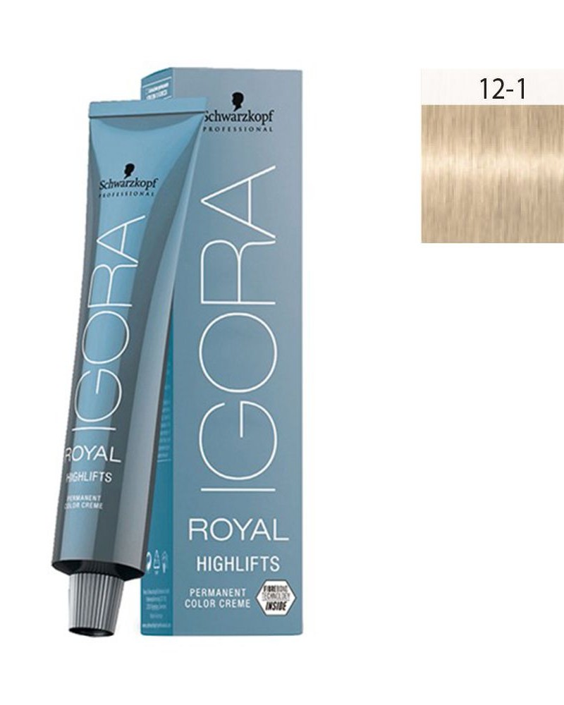 Schwarzkopf Igora Royal Highlifts 60ml #12-1 Ξανθιστικό Σαντρέ