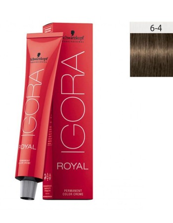 Schwarzkopf Igora Royal 60ml #6-4 Ξανθό Σκούρο Μπεζ
