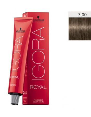 Schwarzkopf Igora Royal 60ml #7-00 Ξανθό Μεσαίο Εντονο Φυσικό