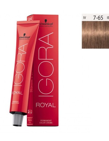 Schwarzkopf Igora Royal 60ml #7-65 Ξανθό Μεσαίο Μόκα