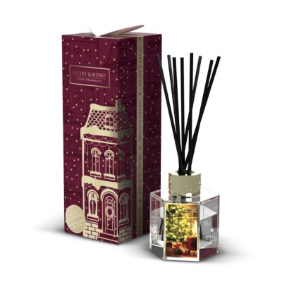 Heart and Home Αρωματικό Χώρου Με Στικς 75ml #Χριστούγεννα στο Σπίτι Heart and Home Αρωματικό Χώρου Με Στικς 75ml #Χριστούγεννα στο Σπίτι