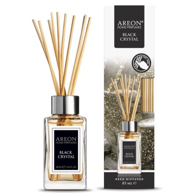 AREON Home Perfume Αρωματικό Χώρου Με Στικς 85ml #Black Crystal AREON Home Perfume Αρωματικό Χώρου Με Στικς 85ml #Black Crystal