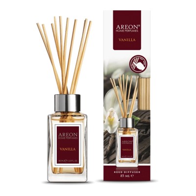 AREON Home Perfume Αρωματικό Χώρου Με Στικς 85ml #Vanilla AREON Home Perfume Αρωματικό Χώρου Με Στικς 85ml #Vanilla