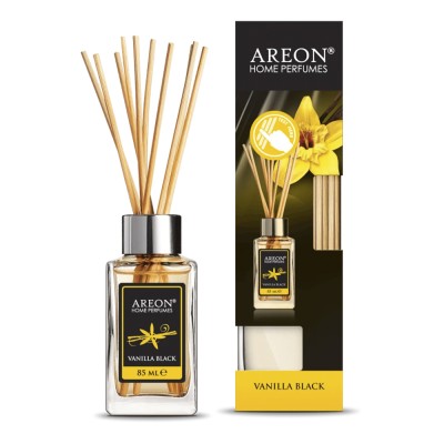 AREON Home Perfume Αρωματικό Χώρου Με Στικς 85ml #Vanilla Black AREON Home Perfume Αρωματικό Χώρου Με Στικς 85ml #Vanilla Black