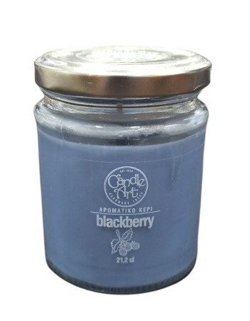 Candle Art Αρωματικό Κερί 38h 212ml #Blackberry