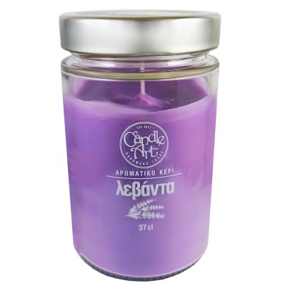 Candle Art Αρωματικό Κερί 72h 370ml #Λεβάντα
