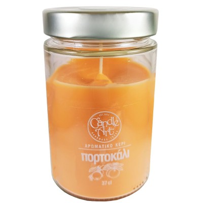 Candle Art Αρωματικό Κερί 72h 370ml #Πορτοκάλι
