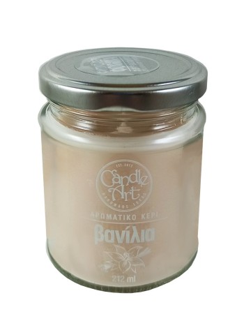 Candle Art Αρωματικό Κερί 38h 212ml #Βανίλια Candle Art Αρωματικό Κερί 38h 212ml #Βανίλια