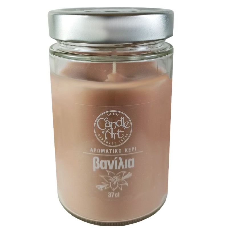 Candle Art Αρωματικό Κερί 72h 370ml #Βανίλια