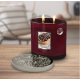 Heart and Home Αρωματικό Κερί με Διπλό Φυτίλι 40h 230gr #Γλυκά Μαυροκέρασα