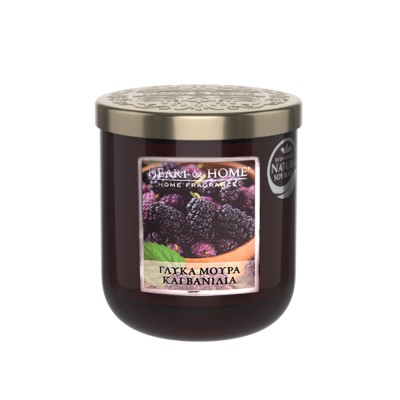 Heart and Home Αρωματικό Κερί 30h 115gr #Γλυκά Μούρα & Βανίλια
