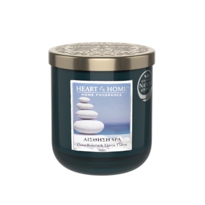Heart and Home Αρωματικό Κερί 30h 115gr #Αίσθηση Spa
