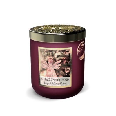 Heart and Home Αρωματικό Κερί 30h 115gr #Άγγελος Χριστουγέννων