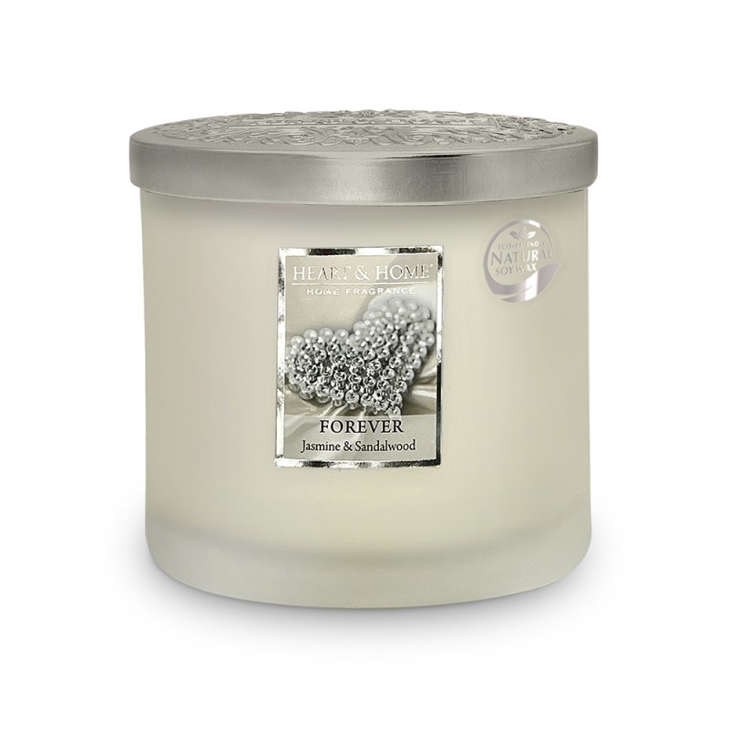 Heart and Home Αρωματικό Κερί με Διπλό Φυτίλι 40h 230gr #Forever