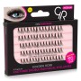 Golden Rose Knot Free Double Individual Eyelashes - Medium