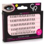Golden Rose Knot Free Double Individual Eyelashes - Short
