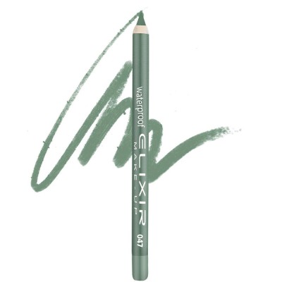 Elixir Αδιάβροχο Μολύβι ματιών – #047 (Olive Green)