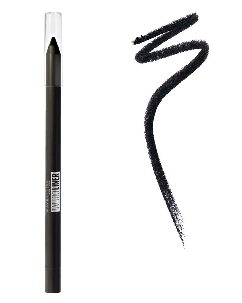 Maybelline Tattoo Liner Eye Pencil Waterproof 1,3gr - #900 Deep Onyx Maybelline Tattoo Liner Eye Pencil Waterproof 1,3gr - #900 Deep Onyx