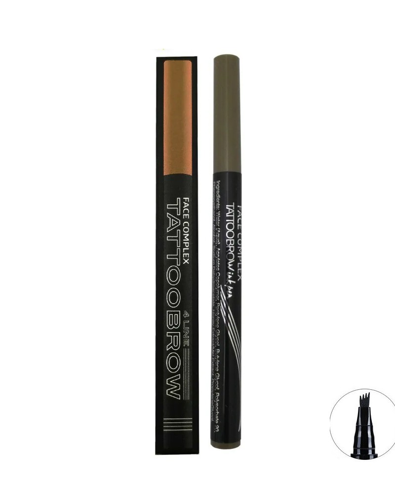 Face Complex Tatto Brow 4 Line Eyebrow pencil – #Blonde
