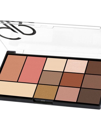 City Style Face & Eye Palette GR - #01 Warm Nude