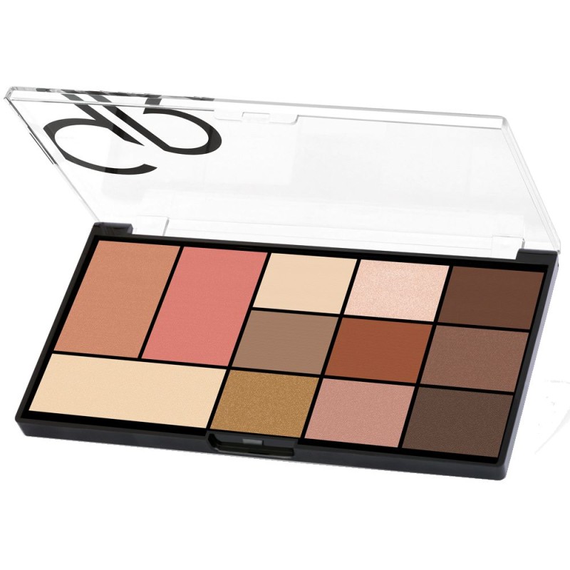 City Style Face & Eye Palette GR - #01 Warm Nude