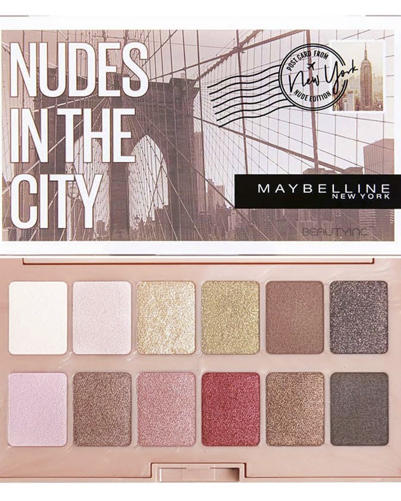 Maybelline Nudes In The City Eyeshadow Palette