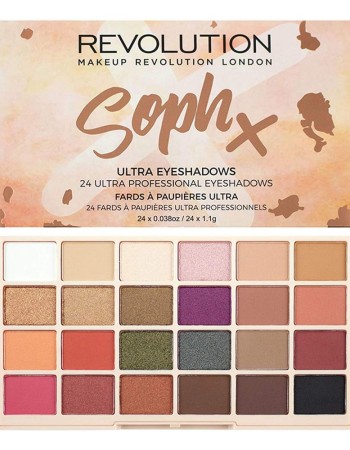 Revolution Soph X Eyeshadow Palette (24 αποχρώσεις)