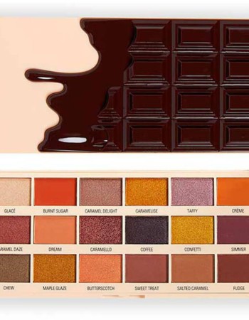 Revolution Chocolate Caramel Nudes Eyeshadow Palette