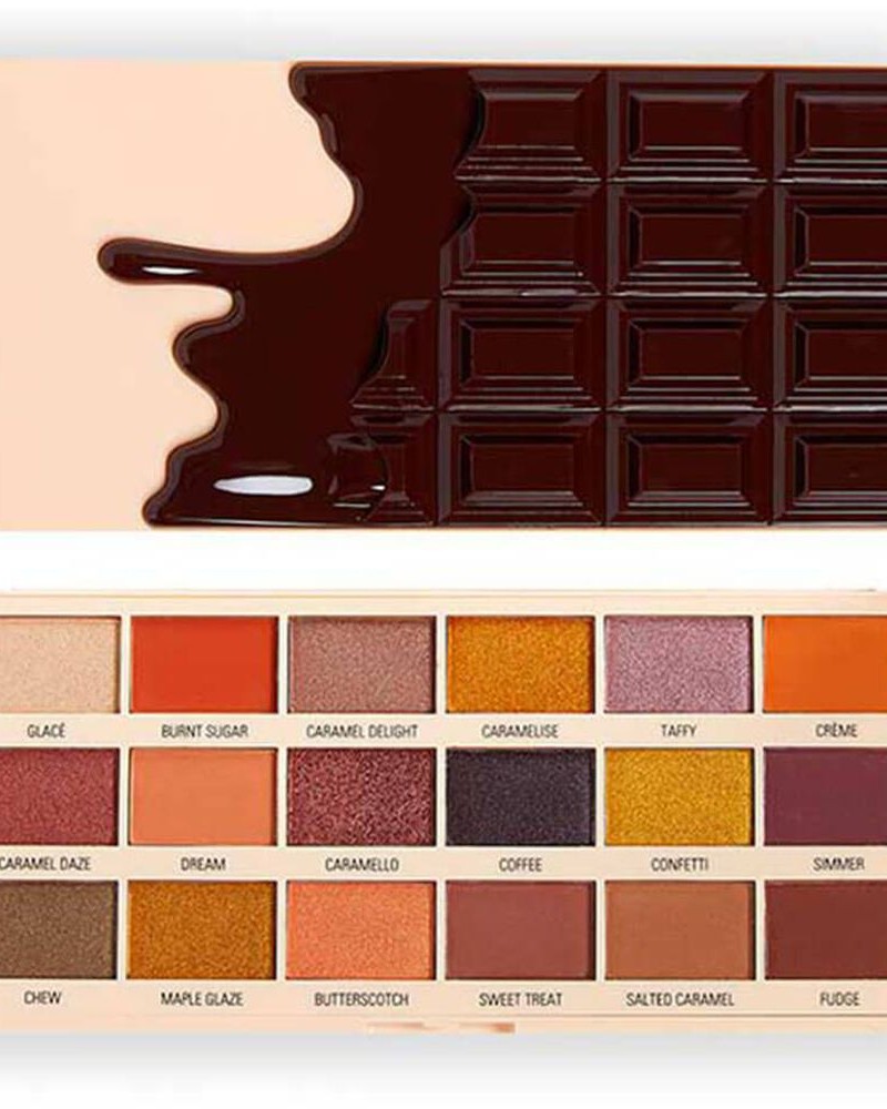 Revolution Chocolate Caramel Nudes Eyeshadow Palette