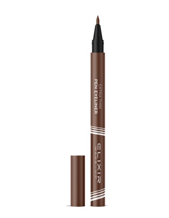 Elixir Extra Thin Pen Eyeliner 1ml #002 BROWN CAFE Elixir Extra Thin Pen Eyeliner 1ml #002 BROWN CAFE