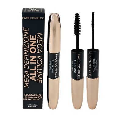 Face Complex All In One Mega Volume Mascara 4ml Black Face Complex All In One Mega Volume Mascara 4ml Black