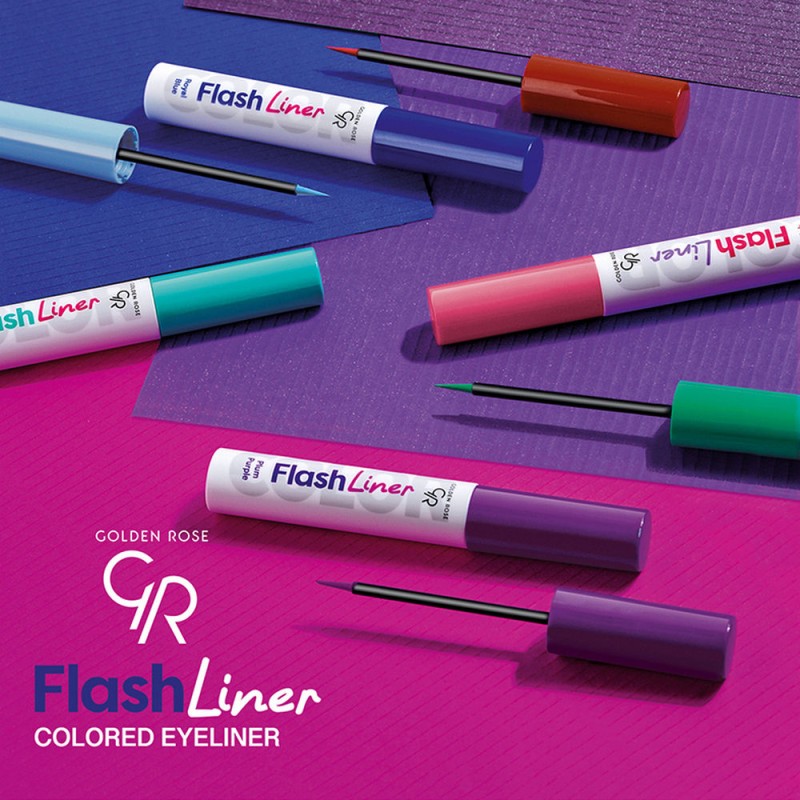 Golden Rose Flash Lash Colored Mascara 9ml #01 BRIGHT MINT
