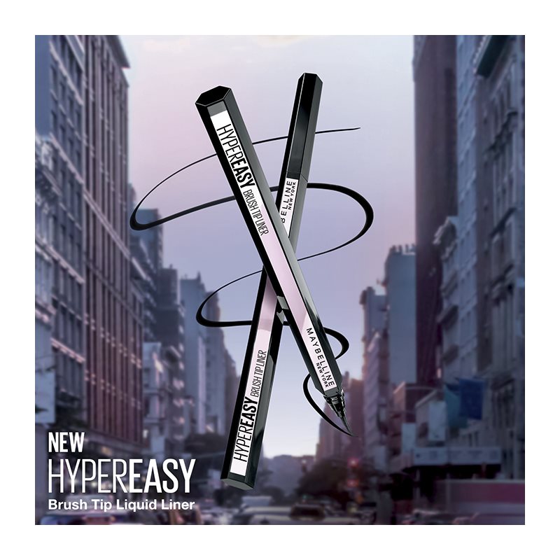 Maybelline Eyestudio Hyper Easy Liquid Eyeliner - 800 Knockout Black (0,6gr)