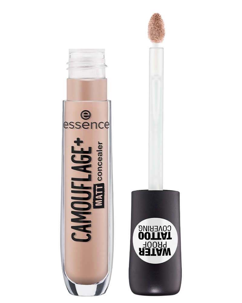 Essence Camouflage + Matt Liquid Concealer 5ml #20 Light Ivory